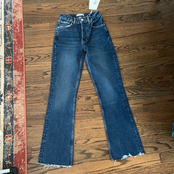 ANINE BING Flared denim jeans NWT - Picture 3 of 6